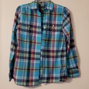 Plaid blouse
